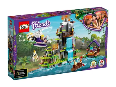 Конструктор Джунгли: спасение альпаки в горах LEGO Friends 41432 - купить с  доставкой по выгодным ценам в интернет-магазине OZON (181831616)