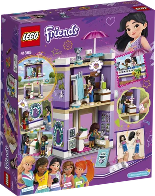 Конструктор LEGO Friends Художественная студия Эммы 41365 – купить онлайн,  каталог товаров с ценами интернет-магазина Лента | Москва, Санкт-Петербург,  Россия