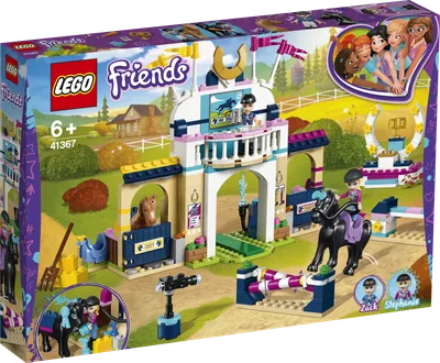 Конструктор LEGO Friends Соревнования по конкуру 41367 – купить онлайн,  каталог товаров с ценами интернет-магазина Лента | Москва, Санкт-Петербург,  Россия