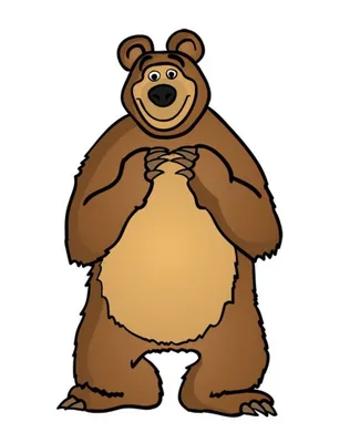 [76+] Нарисованный медведь картинка обои