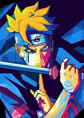 Naruto pop art | Anime, Naruto painting, Naruto