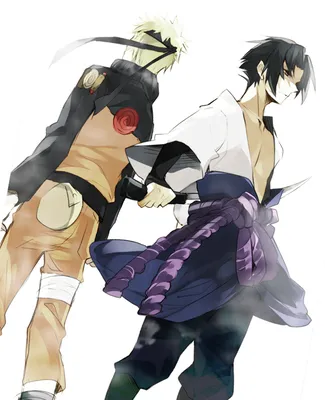 Naruto and Sasuke - Coolbits Artworks