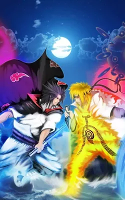 100+] Naruto Vs Sasuke Wallpapers | Wallpapers.com