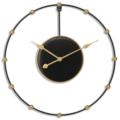 Круглые настенные часы в стиле эко - купить по выгодной цене | Декор Цех -  интернет-магазин мебели и предметов интерьера в стиле лофт