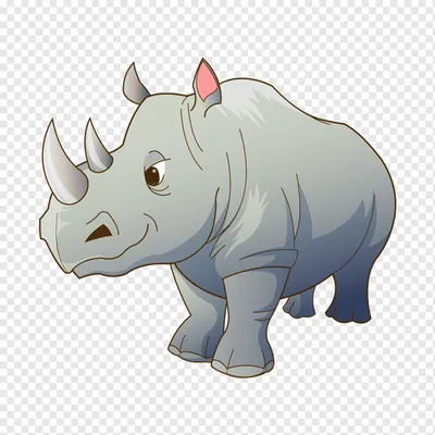 Сафари - носорог - иллюстрация для детей Иллюстрация штока - иллюстрации  насчитывающей носорог, развилки: 36332644