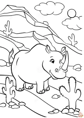 Модель львиного носорога большого размера, фигурка дикого животного,  украшение дикорина, обучающие игрушки для детей, коллекционный подарок для  детей | AliExpress