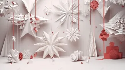 Объёмная аппликация новогодняя ёлочка из полос цветной бумаги -  www.odevasha.ru