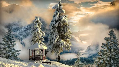 Зимние пейзажи от alex за 22 декабря 2014 на Fishki.net