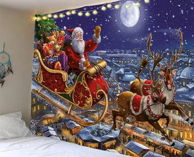 Новогодняя игрушка под елку Дед мороз / Санта Клаус 45 см \"С мешком,  фонариком и хворостом\" - купить по выгодной цене в интернет-магазине OZON  (796318024)