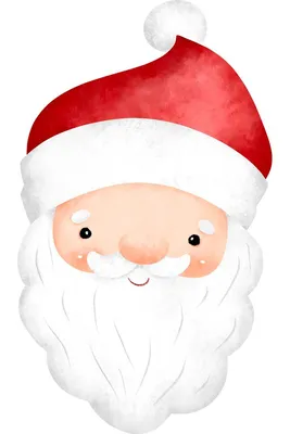 Новогодние картнки - Санта Клаус в векторе - Новый год - рождество