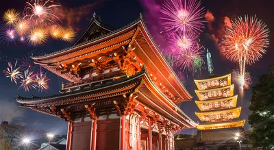 Новый год в японии картинки обои