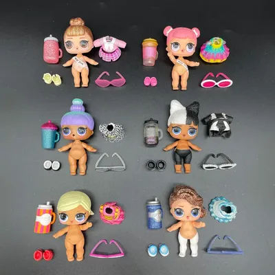 Одежда для куклы ЛОЛ ОМГ / Набор для творчества - купить с доставкой по  выгодным ценам в интернет-магазине OZON (309328214)