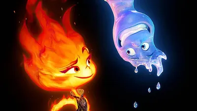 Огонь и вода объединяются в трейлере фильма \"Элементарно\" от Pixar | Koss  Max | Дзен