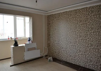 Оклейка стен обоями от компании - \"Ремонт квартир Владивосток\"