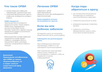 Неспецифическая профилактика гриппа и ОРВИ