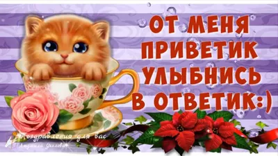 Тебе от меня букетик и сердечный приветик) | TikTok