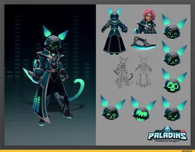 Paladins: The Game on X: \"We've decided to take a different art direction  that speaks more to the character of Furia. While we still want to have fun  with skins and convey