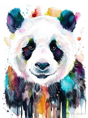 Panda Clipart-smiling baby panda clip art