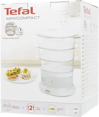 Пароварка TEFAL VC 1017.mp4 - YouTube