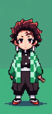 Anime Girl - Pixel Art by Xvanlok on DeviantArt