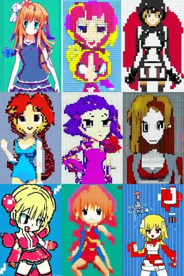 anime girl pixel art, glitch, broken, shattered, | Stable Diffusion |  OpenArt