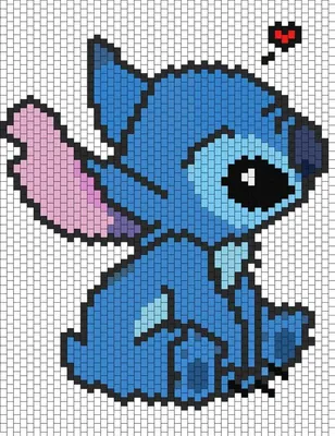 Pixel arts «Stitch»