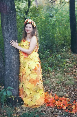 Осенние бальные платья (58 фото)