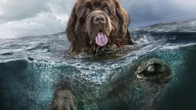 Ньюфаундленд (водолаз): особенности, описание породы собаки и  характеристика - TicDog - статьи о собаках и их породах