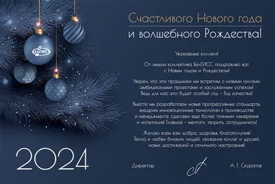Поздравление врио ректора Государственного университета по землеустройству  Тимура Валиковича Папаскири с наступающим Новым 2023 годом