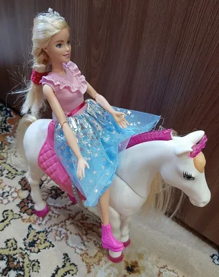 Barbie: Кукла Barbie Dreamtopia Принцесса с прекрасными волосами, в розовом  топе: купить куклу по низкой цене в Алматы, Астане, Казахстане | Meloman