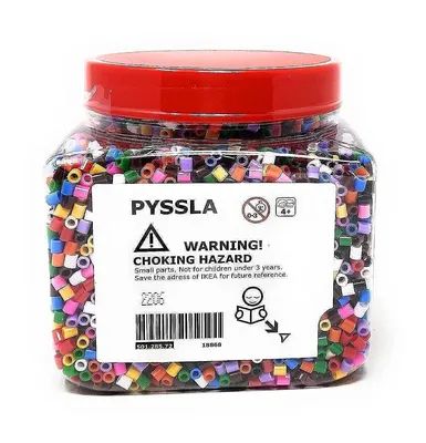 6 Summer Ideas Using IKEA PYSSLA Beads - YouTube