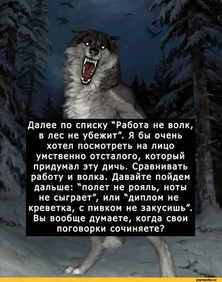 Работа не волк, работа - work» — создано в Шедевруме