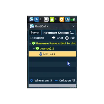 Raidcall 7.3.2 - ПРОГА.KZ - альтернативный софт в каждый дом!