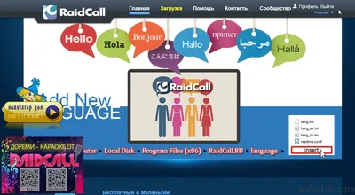 RaidCall скачать бесплатно на русском языке