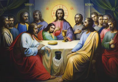 Картинка The Last Supper Религия 9259x6403