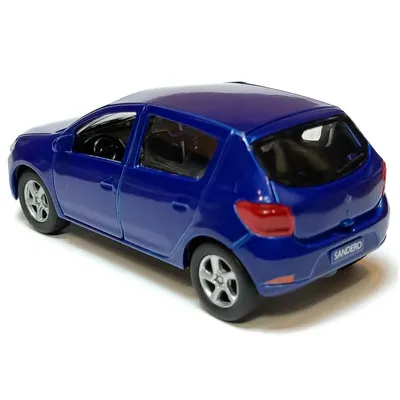 Renault Sandero Metal Model Diecast Car Scale, Collectible Toy Cars, Blue,  1/36 | eBay