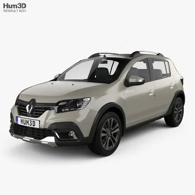 Renault Sandero Stepway Latam-spec 2022 3D model - Download Vehicles on  3DModels.org