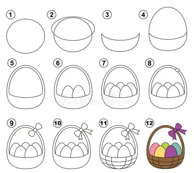 Пасхальное Яйцо Рисунок (109 Фото)