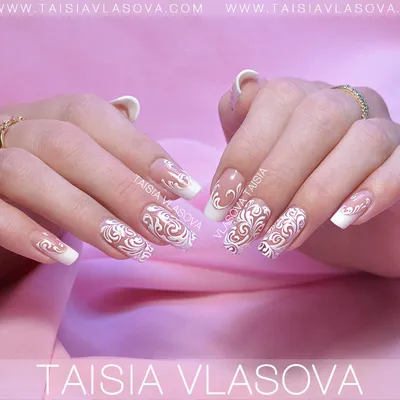 lelac.nails - Коррекция ногтей гелем Френч, рисунок гель... | Facebook