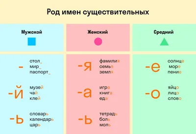 Род имен существительных — Как правильно определить?