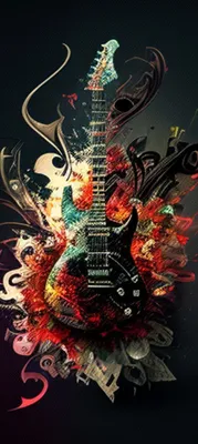 Rock guitar | Рок-музыка, Обои, Музыка