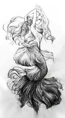 русалка | Tatuajes de sirenas, Arte de sirenas, Dibujos de sirenas