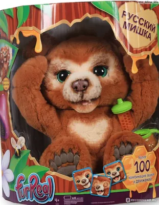 Игрушка FurReal Friends E4591121 Русский мишка, интерактивная | AliExpress