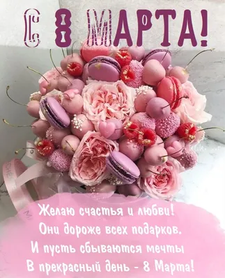 Картинки с короткими пожеланиями маме на 8 марта (36 лучших фото)