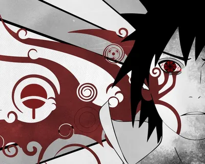 Обои на рабочий стол Uchiha Sasuke / Саске Учиха из аниме Наруто / Naruto  со змеёй, обои для рабочего стола, скачать обои, обои бесплатно