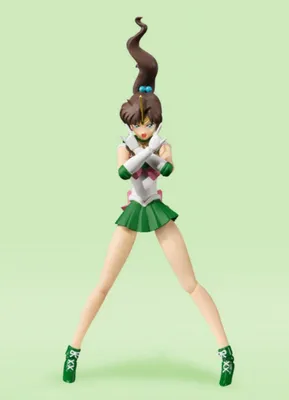 Фигурка S.H.Figuarts Sailor Moon Sailor Jupiter Animation Color Edition  купить по цене 5 490 руб в интернет-магазине комиксов Geek Trip