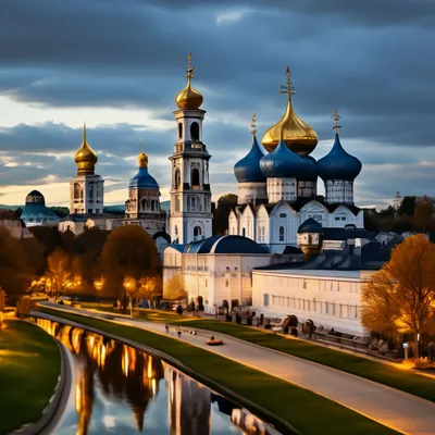 Сергиев Посад зимой, HD-фото пейзажи