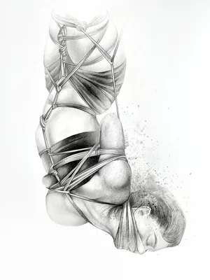 Shibari artwork - Rope art \" Photographic Print for Sale by PraetorianX |  Redbubble