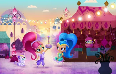 Shimmer and Shine vector by TrainboyRJJamesStudi on DeviantArt