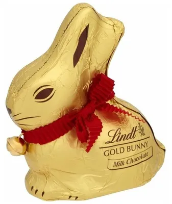 Шоколадный заяц LINDT Gold Bunny, 100 г с доставкой по Новосибирску.  Гипермаркет МЕГА-Гастроном.